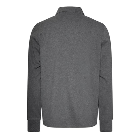Gant - Poloshirt für Herren, Piqué, Langärmlig (Schwarzgrau) - Image 2