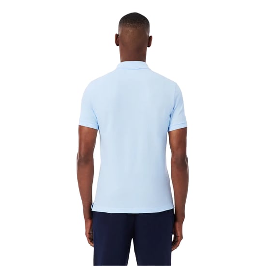 Lacoste - Poloshirt für Herren, Pima-Baumwolle (aus Peru), kurzärmlig (Blau) - Image 3