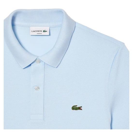 Lacoste - Poloshirt für Herren, Pima-Baumwolle (aus Peru), kurzärmlig (Blau) - Image 4