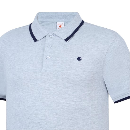 SoulCal - Poloshirt für Herren (Grau meliert) - Image 5