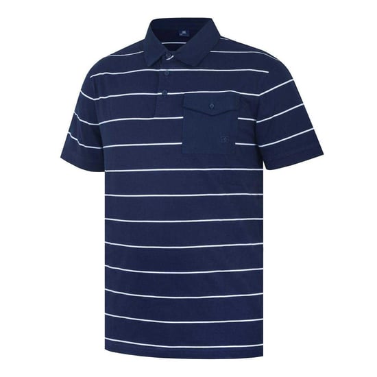 Giorgio - Poloshirt für Herren, Tasche (Marine/Weiß) - Image 3