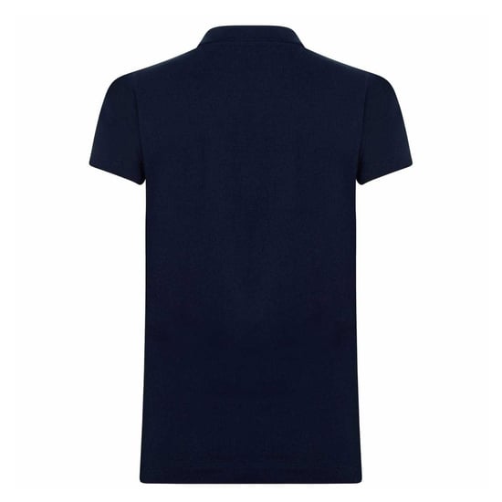 Tommy Hilfiger - "Heritage" Poloshirt für Damen, Schmal, kurzärmlig (Mitternachtsblau) - Image 3