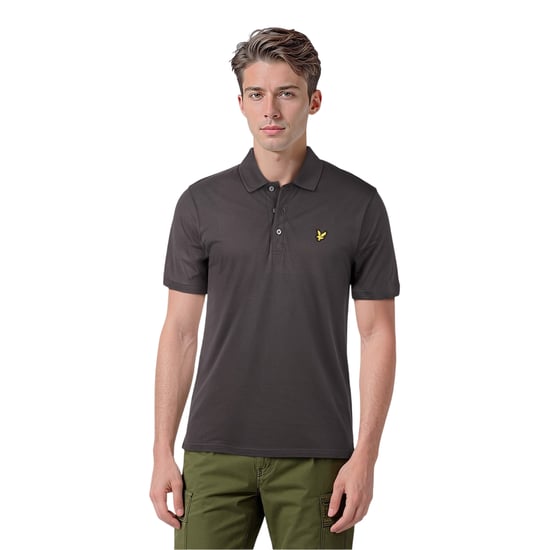 Lyle & Scott - Poloshirt für Herren, kurzärmlig (Metallisches Blaugrau) - Image 1