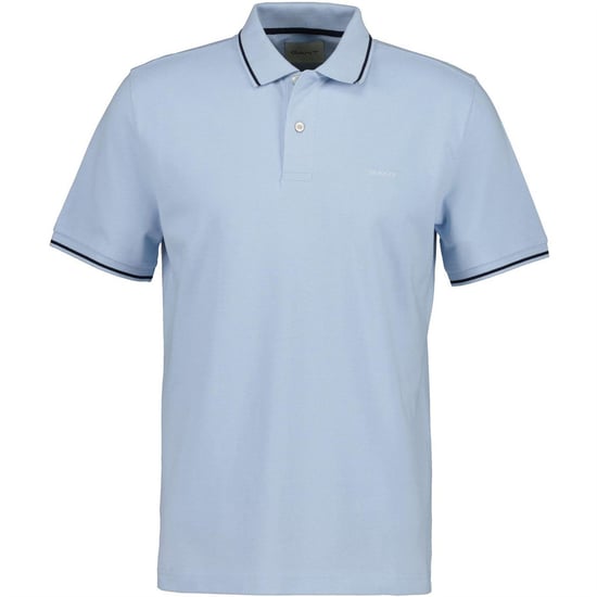 Gant - Poloshirt für Herren, Regulär, kurzärmlig (Frischblau) - Image 1