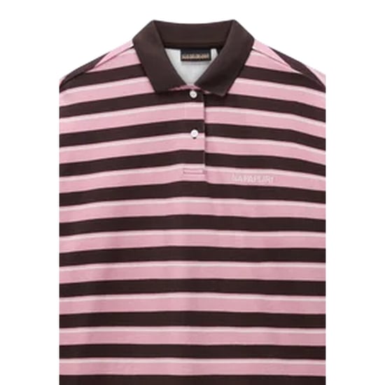 Napapijri - "Lehua" Poloshirt für Damen (Braun/Pink) - Image 3