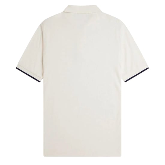Fred Perry - Poloshirt für Herren, Reißverschluss (Ecru/Schwarz) - Image 3