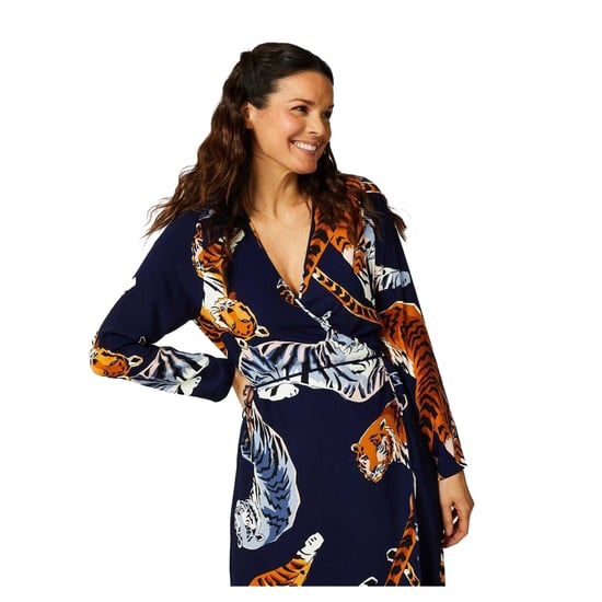 Biba - Wickelkleid für Damen (Bunt) - Image 4