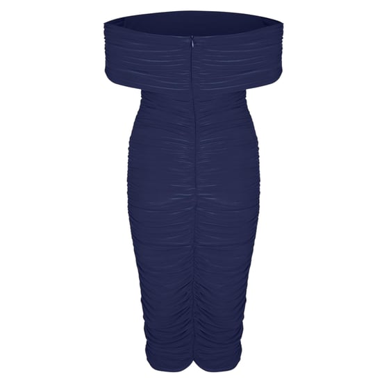 Biba - Midikleid für Damen, Schulterfrei, Bodycon (Marine) - Image 3