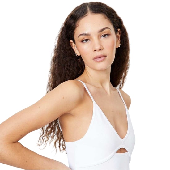 Jack Wills - Midikleid für Damen, Ausschnitt, Spaghetti-Träger (Altweiß) - Image 3