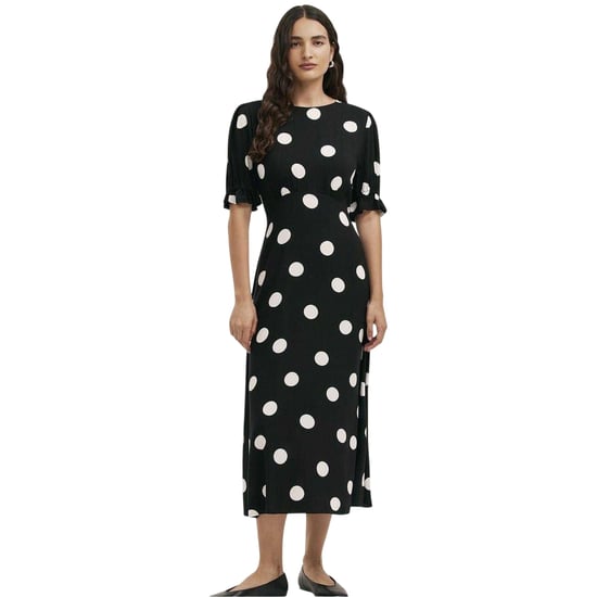 Finery - "Mela" Midikleid für Damen, Rundhalsausschnitt (Schwarz) - Image 1
