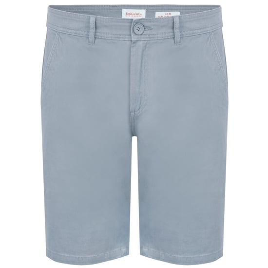 SoulCal - Chino Kurze Hose für Herren (Hellgrau) - Image 1
