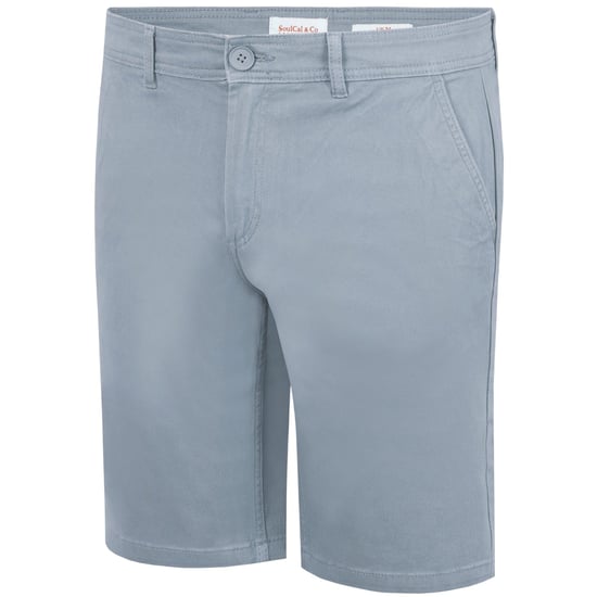 SoulCal - Chino Kurze Hose für Herren (Hellgrau) - Image 4