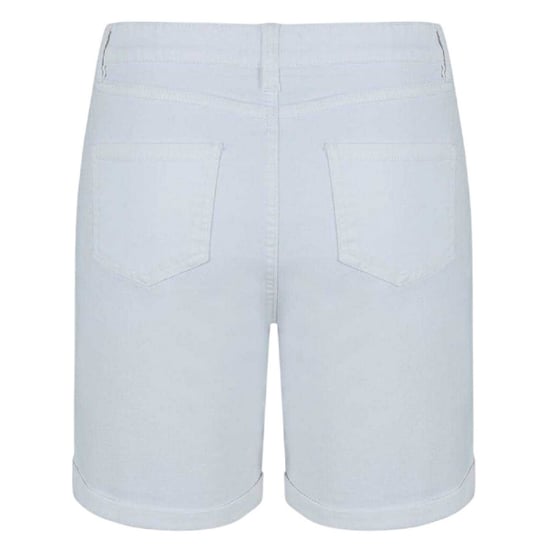 Be You - Jeansshorts für Damen (Weiß) - Image 2