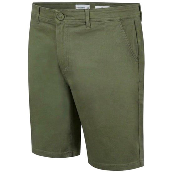 SoulCal - Chino Kurze Hose für Herren (Khakigrün) - Image 4