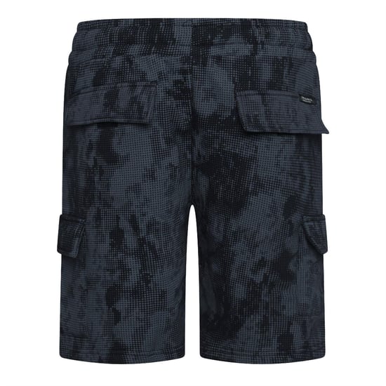 Crosshatch - "Cardon" Cargo-Shorts für Herren (Schwarz) - Image 3
