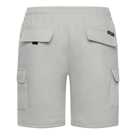 Crosshatch - "Bardon" Cargo-Shorts für Herren (Helles Steingrau) - Image 2