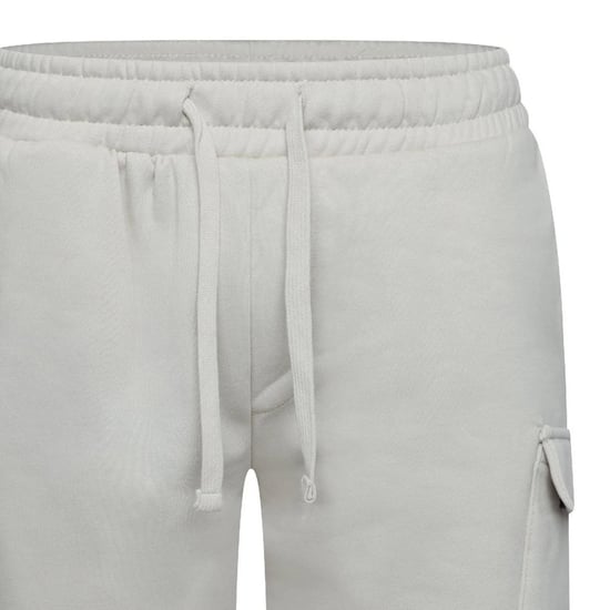 Crosshatch - "Bardon" Cargo-Shorts für Herren (Helles Steingrau) - Image 3