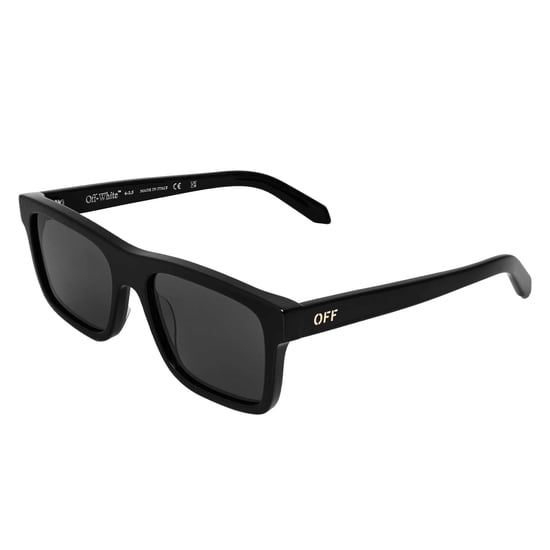 Off White - "Galena" Schildkröte-Sonnenbrille für Herren/Damen Unisex (Schwarz/Dunkelgrau) - Image 1