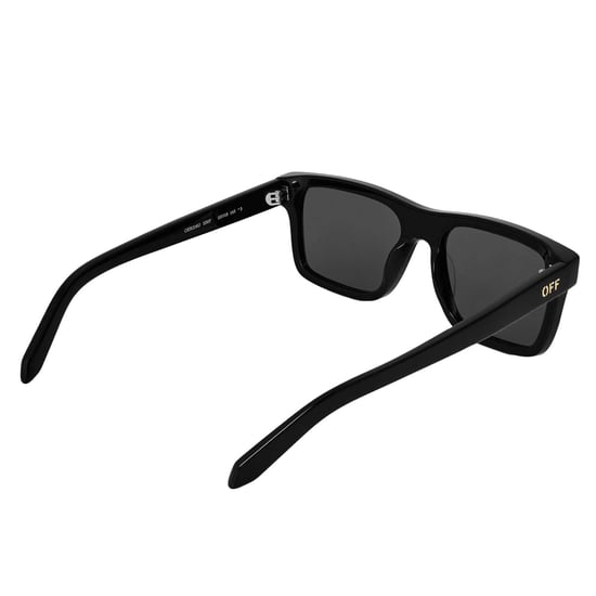 Off White - "Galena" Schildkröte-Sonnenbrille für Herren/Damen Unisex (Schwarz/Dunkelgrau) - Image 2