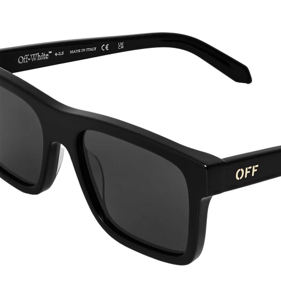 Off White - "Galena" Schildkröte-Sonnenbrille für Herren/Damen Unisex (Schwarz/Dunkelgrau) - Image 3