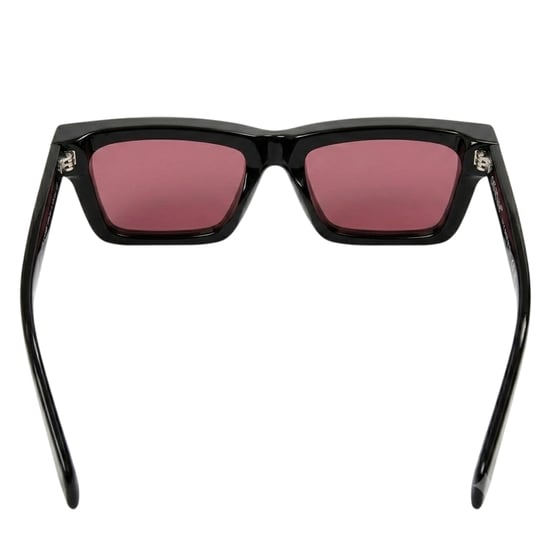 Off-White - "Cambridge" Quadratisch-Sonnenbrille für Damen (Schwarz/Rot) - Image 2