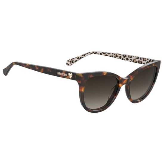 Moschino - "Moscsun" Katzenauge-Sonnenbrille für Damen (Havannabraun) - Image 2
