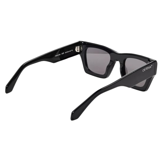 Off White - "Davie" Quadratischer Rahmen-Sonnenbrille für Damen (Dunkelgrau) - Image 2