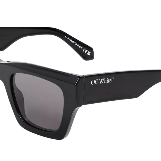 Off White - "Davie" Quadratischer Rahmen-Sonnenbrille für Damen (Dunkelgrau) - Image 3