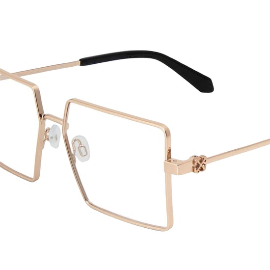 Off White - "Style 8r" Brille für Herren/Damen Unisex, Edelstahl (Gold) - Image 4