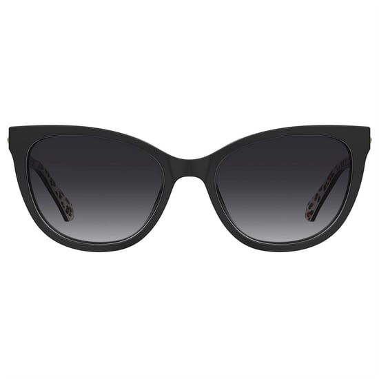 Love Moschino - Leo-Muster-Sonnenbrille für Damen (Schwarz) - Image 2