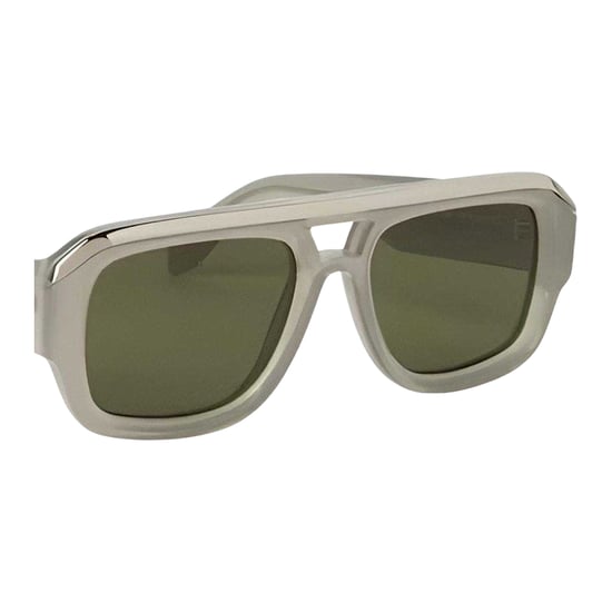 Palm Angels - "Stockton" Rechteck-Sonnenbrille für Herren, Kunststoff, Azetat (Grau) - Image 2
