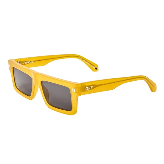 Off White - "Chandler" Rechteck-Sonnenbrille für Damen (Gelb/Grau) - Image 1