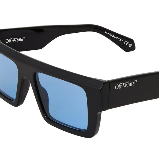 Off White - "Minneapolis" Rechteck-Sonnenbrille für Herren (Schwarz/Blau) - Image 3