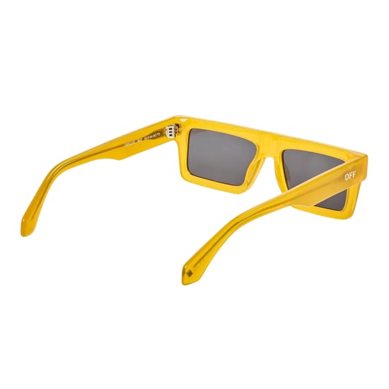 Off White - "Chandler" Rechteck-Sonnenbrille für Damen (Gelb/Grau) - Image 2