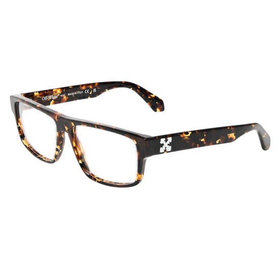 Off White - "Style 8p" Pfeil-Logo-Sonnenbrille, Azetat (Dunkles Havannabraun) - Image 1