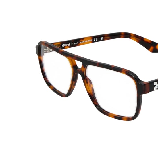 Off White - "Style 81 l" Schildpatt-Sonnenbrille für Herren (Braun) - Image 3