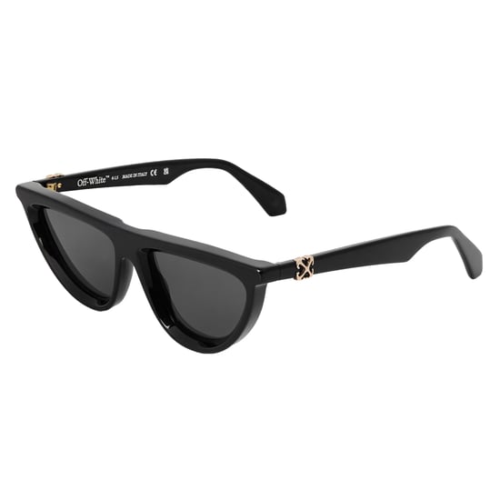 Off White - "Off Jasper" Katzenauge-Sonnenbrille, Azetat (Schwarz/Grau) - Image 1