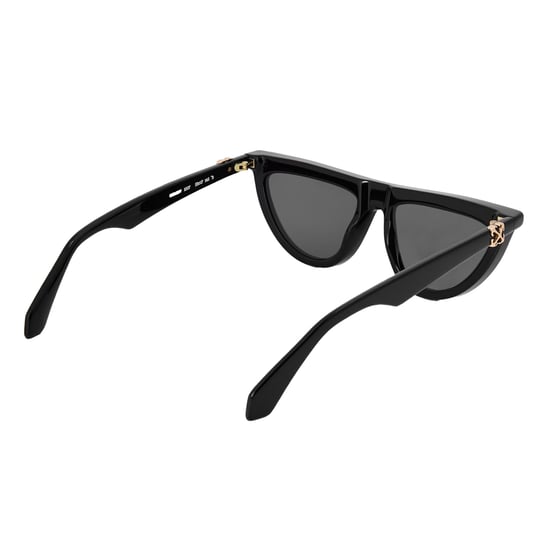 Off White - "Off Jasper" Katzenauge-Sonnenbrille, Azetat (Schwarz/Grau) - Image 2
