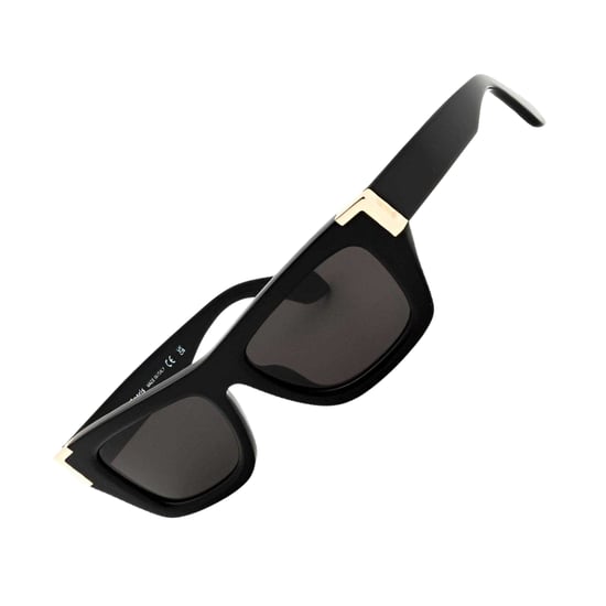 Palm Angels - "Malibu" Rechteck-Sonnenbrille für Herren/Damen Unisex (Schwarz/Dunkelgrau) - Image 2