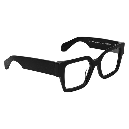 Off White - "Style 7r" Rechteckig-Sonnenbrille für Herren/Damen Unisex, Azetat (Schwarz) - Image 3