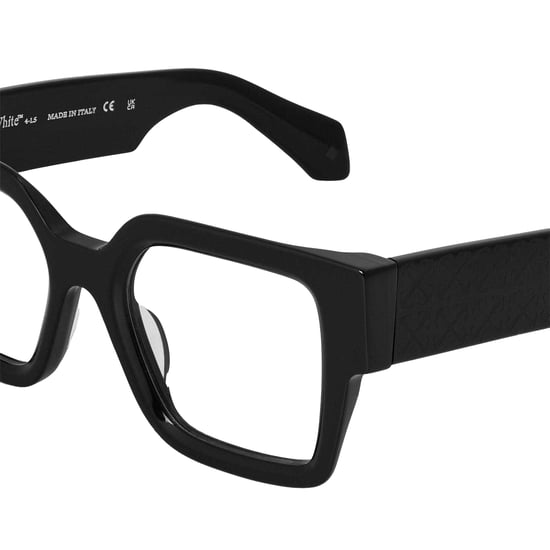 Off White - "Style 7r" Rechteckig-Sonnenbrille für Herren/Damen Unisex, Azetat (Schwarz) - Image 4