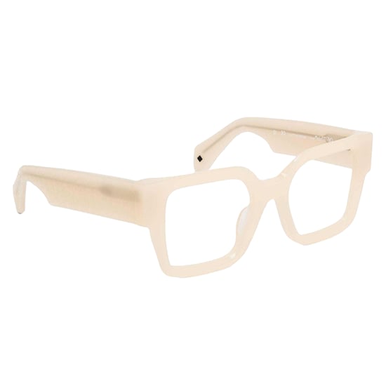 Off White - "Style 7r" Rechteckig-Sonnenbrille für Herren/Damen Unisex, Azetat (Beige) - Image 3
