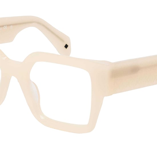 Off White - "Style 7r" Rechteckig-Sonnenbrille für Herren/Damen Unisex, Azetat (Beige) - Image 4