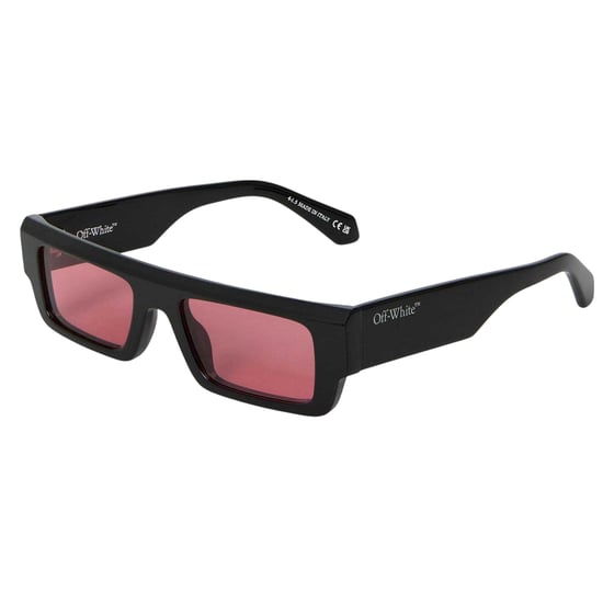 Off White - "Pittsburgh" Sonnenbrille für Herren (Schwarz/Rot) - Image 1