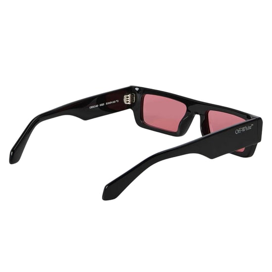 Off White - "Pittsburgh" Sonnenbrille für Herren (Schwarz/Rot) - Image 2