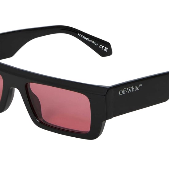 Off White - "Pittsburgh" Sonnenbrille für Herren (Schwarz/Rot) - Image 3