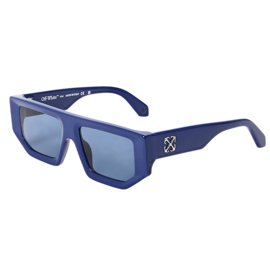 Off White - "Vancouver" Rechteckig-Sonnenbrille für Damen (Blau) - Image 1