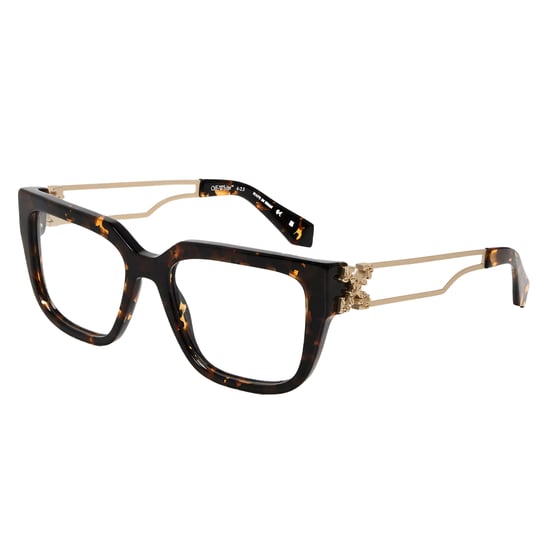 Off White - "Style 8w" Sonnenbrille für Damen (Dunkles Havannabraun) - Image 1