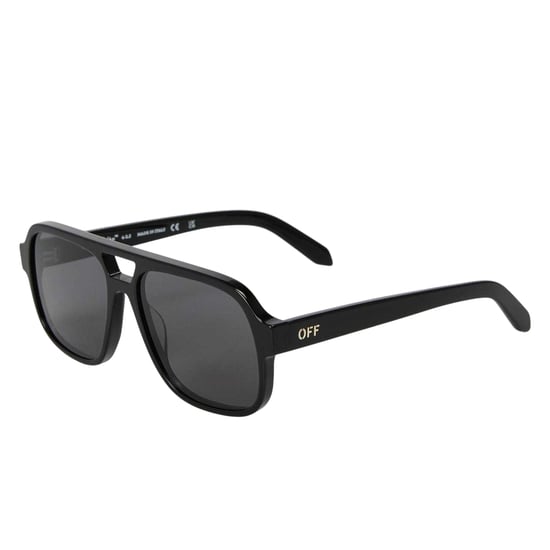 Off White - "Forks" Sonnenbrille für Herren/Damen Unisex (Schwarz/Dunkelgrau) - Image 1