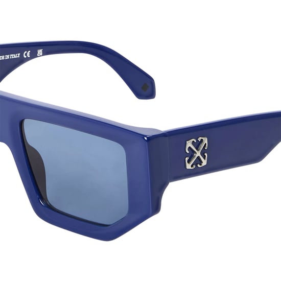 Off White - "Vancouver" Rechteckig-Sonnenbrille für Damen (Blau) - Image 3